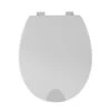 Croydex Raised Toilet Seat - White -Home Bathroom croydex raised toilet seat white wl400522h