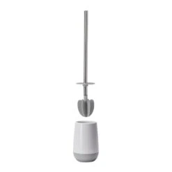 Croydex Swiper Loo Brush - White/Grey -Home Bathroom croydex swiper loo brush white grey aj510022h 2