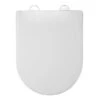 Croydex Telese D-Shaped Stick 'N' Lock Toilet Seat - White 1 Croydex Telese D-Shaped Stick 'N' Lock Toilet Seat - White -Home Bathroom croydex telese d shaped stick n lock toilet seat white wl610722h