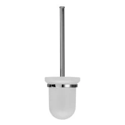 Croydex Westminster Toilet Brush And Holder - Chrome