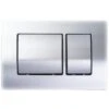 Fluidmaster T-Series Key Dual Flush ABS Plate - Gloss Chrome