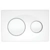 Fluidmaster T-Series Orbi Dual Flush ABS Plate - White