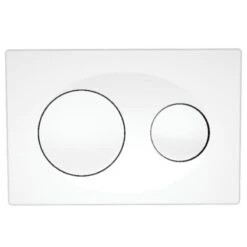 Fluidmaster T-Series Orbi Dual Flush ABS Plate - White