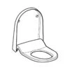 Geberit AquaClean Sela Toilet Seat - Alpine White