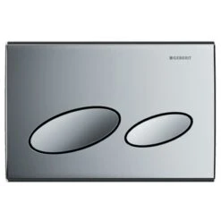 Geberit Kappa20 Dual Flush Plate - Bright Chrome