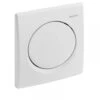 Geberit Samba Pneumatic Urinal Flush Plate - Alpine White
