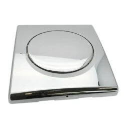 Geberit Samba Pneumatic Urinal Flush Plate - Chrome