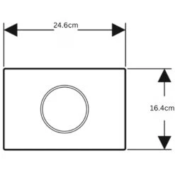 Geberit Sigma10 Automatic/Touchless Dual Flush Plate - Mains Operation - Brushed Chrome 5 Geberit Sigma10 Automatic/Touchless Dual Flush Plate - Mains Operation - Brushed Chrome -Home Bathroom geberit sigma10 automatic touchless dual flush plate mains operation brushed chrome 115.906.sn .6 1