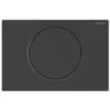 Geberit Sigma10 Electronic Single Flush Plate - Battery Operation - Matt Black -Home Bathroom geberit sigma10 electronic single flush plate battery operation matt black 115.864.16.6