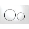 Geberit Sigma20 Dual Flush Plate - White/bright Chrome 2 Geberit Sigma20 Dual Flush Plate - White/bright Chrome -Home Bathroom geberit sigma20 dual flush plate white bright chrome 115.882.kj .1