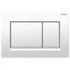 Geberit Sigma30 Dual Flush Plate - White -Home Bathroom geberit sigma30 dual flush plate white 115.883.11.1