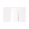 Geberit Sigma70 Flush Plate - White Glass -Home Bathroom geberit sigma70 flush plate white glass 242.813.si .1