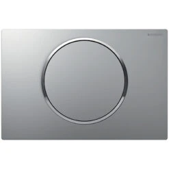 Geberit Type 10 Flush Plate - Gloss/matt Chrome