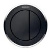 Geberit Type 10 Pnuematic Dual Flush Button - Furniture Actuator - Black / Gloss Chrome -Home Bathroom geberit type 10 pnuematic dual flush button furniture actuator black gloss chrome 116.057.km .1