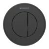 Geberit Type 10 Pnuematic Dual Flush Button - Matt Black