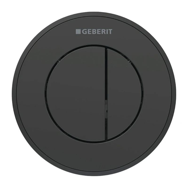 Geberit Type 10 Pnuematic Dual Flush Button - Matt Black 3 Geberit Type 10 Pnuematic Dual Flush Button - Matt Black