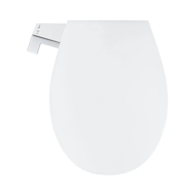 Grohe Bau Ceramic Manual Bidet Seat - Alpine White 3 Grohe Bau Ceramic Manual Bidet Seat - Alpine White