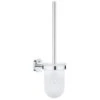 Grohe Bau Cosmopolitan Toilet Brush Set - Chrome -Home Bathroom grohe bau cosmopolitan toilet brush set chrome 40463001