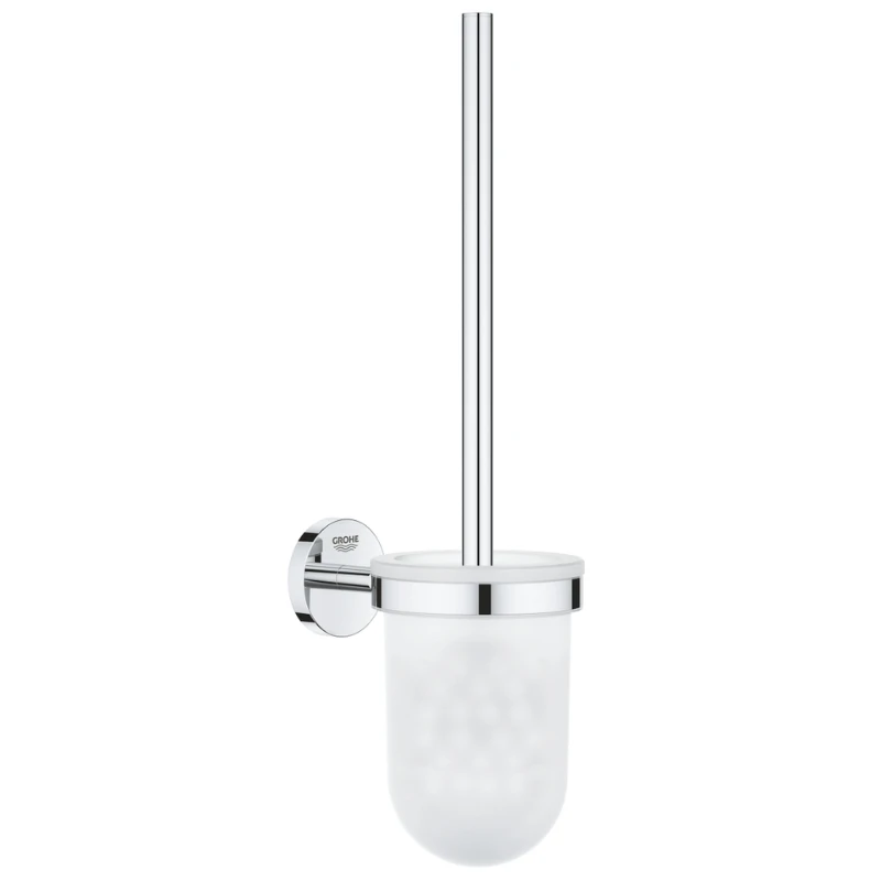 Grohe Bau Cosmopolitan Toilet Brush Set - Chrome 3 Grohe Bau Cosmopolitan Toilet Brush Set - Chrome