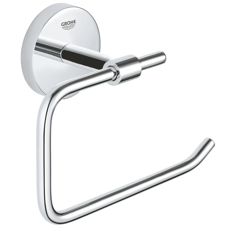 Grohe Bau Cosmopolitan Toilet Roll Holder - Chrome 3 Grohe Bau Cosmopolitan Toilet Roll Holder - Chrome