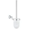 Grohe Essentials Authentic Toilet Brush Set - Chrome -Home Bathroom grohe essentials authentic toilet brush set chrome 40658001