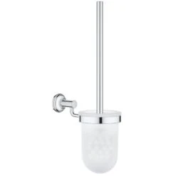 Grohe Essentials Authentic Toilet Brush Set - Chrome