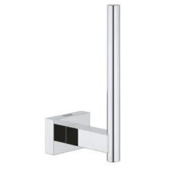 Grohe Essentials Cube Spare Toilet Paper Holder - Chrome