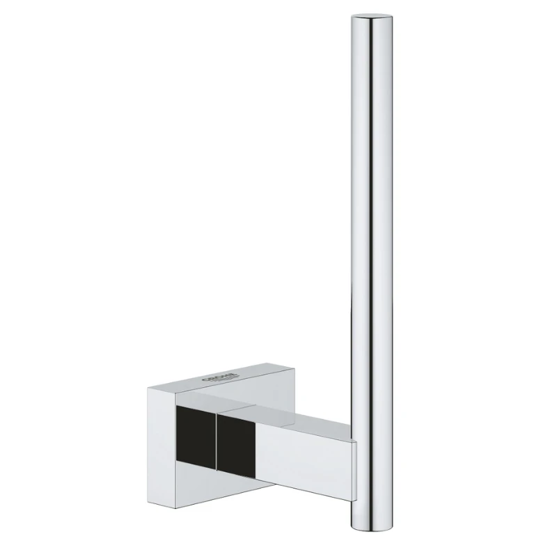 Grohe Essentials Cube Spare Toilet Paper Holder - Chrome 3 Grohe Essentials Cube Spare Toilet Paper Holder - Chrome