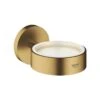 Grohe Essentials Glass/Soap Dish Holder - Brushed Cool Sunrise -Home Bathroom grohe essentials glass soap dish holder brushed cool sunrise 40369gn1