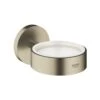 Grohe Essentials Glass/Soap Dish Holder - Brushed Nickel -Home Bathroom grohe essentials glass soap dish holder brushed nickel 40369en1
