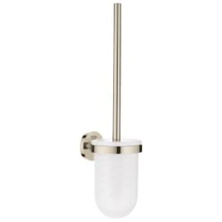 Grohe Essentials Toilet Brush Set - Polished Nickel
