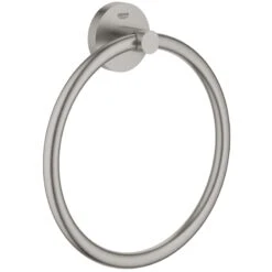 Grohe Essentials Towel Ring - Supersteel