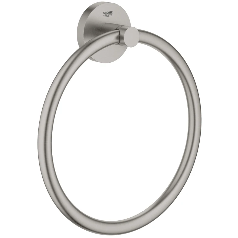 Grohe Essentials Towel Ring - Supersteel 3 Grohe Essentials Towel Ring - Supersteel