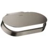 Grohe Selection Toilet Roll Holder With Cover- Brushed Hard Graphite -Home Bathroom grohe selection toilet roll holder with cover brushed hard graphite 41069al0
