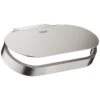 Grohe Selection Toilet Roll Holder With Cover - Supersteel 1 Grohe Selection Toilet Roll Holder With Cover - Supersteel -Home Bathroom grohe selection toilet roll holder with cover supersteel 41069dc0