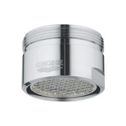 Grohe Sistra Flow Straightener - Male Thread (M28x1) - Chrome