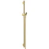 Hansgrohe Unica Shower Rail S Puro - 90cm With Shower Hose - Polished Gold Optic