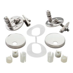 Ideal Standard Concept Soft Close Seat And Cover Hinge Set - Chrome