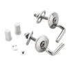 Ideal Standard Normal Close Seat And Cover Hinge Set - White -Home Bathroom ideal standard normal close seat and cover hinge set chrome t2592bj