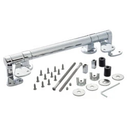 Ideal Standard Reprise Seat And Cover Hinge Set - Chrome