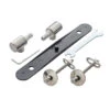 Ideal Standard Tonic Soft Close Seat And Cover Hinge Kit - Pre 2010 - Chrome -Home Bathroom ideal standard tonic soft close seat and cover hinge kit pre 2010 chrome k7313aa