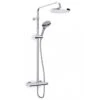 Inta Enzo Dual Outlet Safe Touch Thermostatic Bar Mixer Shower - Chrome -Home Bathroom inta enzo dual outlet safe touch thermostatic bar mixer shower chrome en10032cp