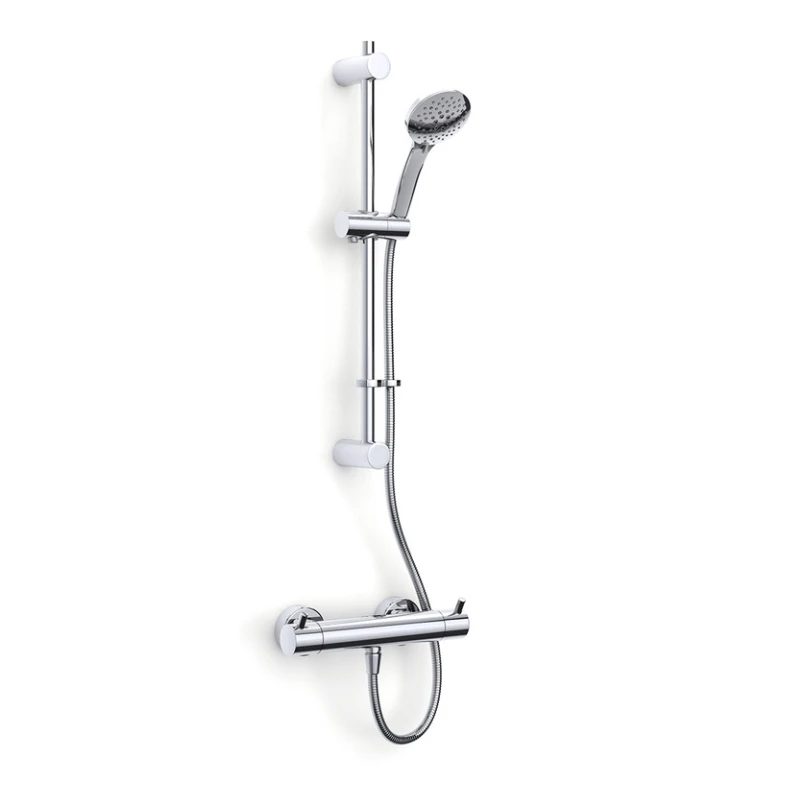 Inta Kiko Thermostatic Bar Mixer Shower - Chrome 3 Inta Kiko Thermostatic Bar Mixer Shower - Chrome