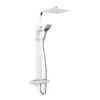 Inta Mio Deluxe Safe Touch Dual Thermostatic Bar Mixer Shower - Chrome -Home Bathroom inta mio deluxe safe touch dual thermostatic bar mixer shower chrome mm10036cp