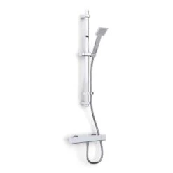 Inta Mio Safe Touch Thermostatic Bar Mixer Shower - Chrome