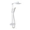 Inta Nulo Safe Touch Dual Thermostatic Bar Mixer Shower - Chrome -Home Bathroom inta nulo safe touch dual thermostatic bar mixer shower chrome cb10032cp