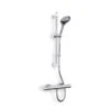 Inta Puro Deluxe Thermostatic Bar Mixer Shower - Chrome -Home Bathroom inta puro deluxe thermostatic bar mixer shower chrome pu10035cp