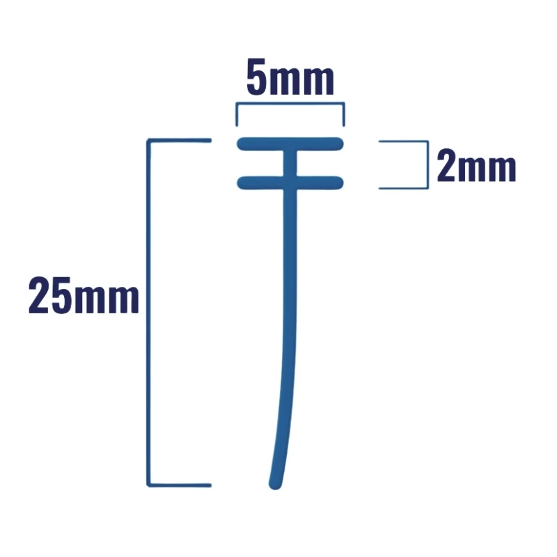 Inventive Creations Tee Profile Seal - 1200mm Long 4 Inventive Creations Tee Profile Seal - 1200mm Long - Image 2