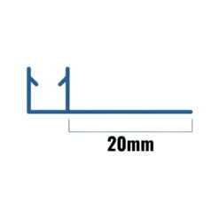 Inventive Creations Vertical Seal - 8mm Glass - Pair - 20mm - 1900mm Long 5 Inventive Creations Vertical Seal - 8mm Glass - Pair - 20mm - 1900mm Long -Home Bathroom inventive creations vertical seal 8mm glass pair 20mm 1900mm long 8.20bf 1