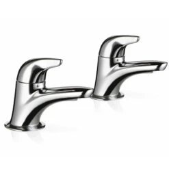 Mira Comfort Basin Pillar Taps